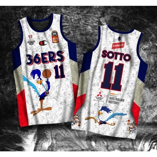 Camisa 36ERS KAI SOTTO # 11 | EMPHIRE EDITION Personalizada Com Nome E Número Levanta Totalmente A De Basquete