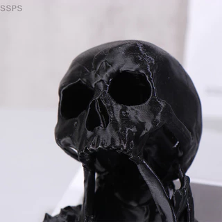 [SSPS] Skull Dice Tower 3D Impresso DND Rolling Random 7PCS D20 Conjunto De Dados Incluído Jogo De Mesa Roleplaying Roller FAH