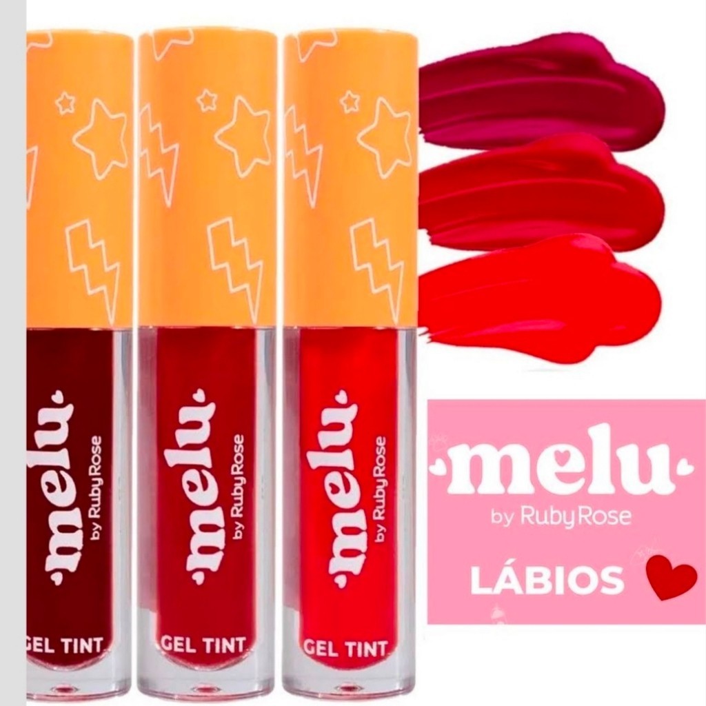 Gel Tint Vegano - Melu By Ruby Rose | Shopee Brasil