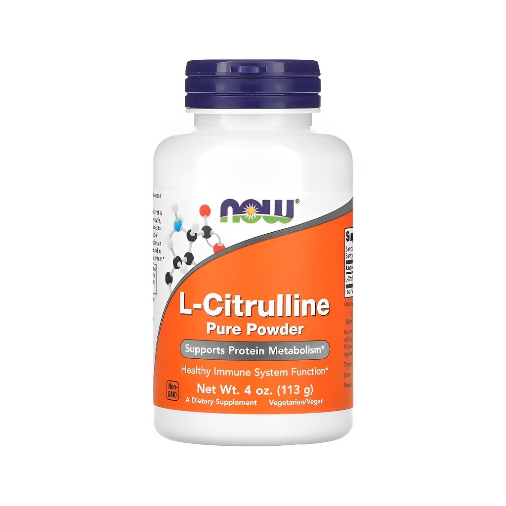 Now Foods L-Citrulina Pura em Pó 113g Importado | Shopee Brasil