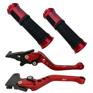 Kit Manete Esportivo + Manopla Diamante Honda Titan Fan 125/150/160 (FREIO A DISCO) em Oferta na Shopee