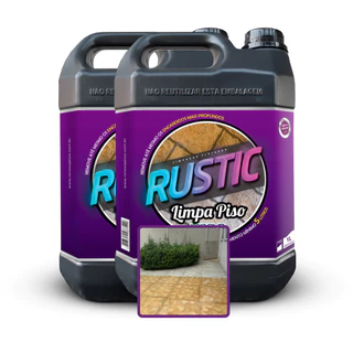 Kit 2 Galões Limpa Pisos Remove Encardido De Cerâmica Pedras