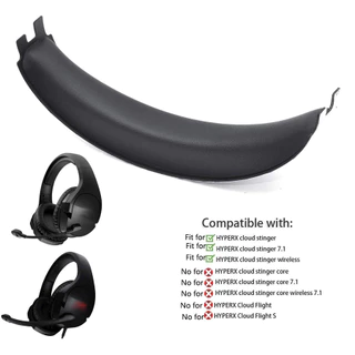 Almofadas De Cabeça Para Hyperx Cloud Stinger 7.1Cloud Fones De Ouvido Sem Fio
