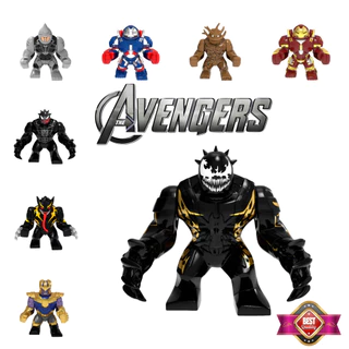 Compatível com LEGO Marvel Anime Series Super Hero Anti-Hulk Armor Assembly Building Blocks Figuras-Brinquedo Assembleia Educativa Infantil Modelo Presente de Aniversário