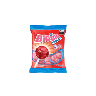 Pirulito Big Big Morango Arcor 500g