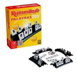 Jogo Rummikub Joy Palavras 04684 - Grow