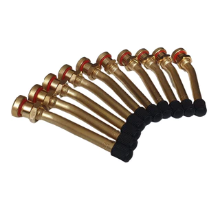 10 Bico Válvula Roda Disco Pneu Sem Câmera Caminhão 90mm Molelo Resistente Latao Reforçado em Oferta na Shopee