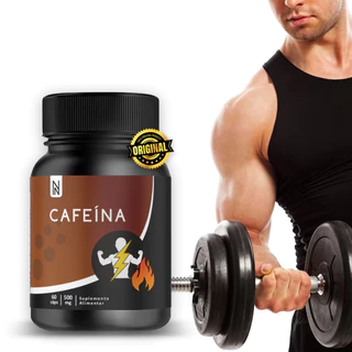 Cafeína energético NATURALLY 60 cápsulas 500mg  Envio Imediato em Oferta na Shopee
