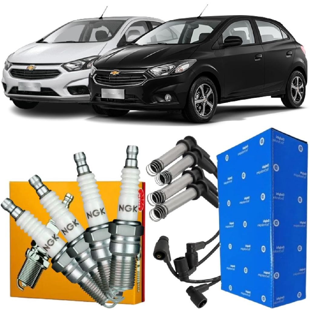 Kit Cabo + Jogo De Velas Originais Onix Prisma 1.0 8V Flex | Shopee Brasil