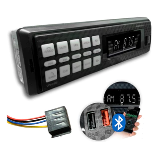 Rádio Automotivo Mp3 Fm Bluetooth Usb Lcd Vipertron 4x30w