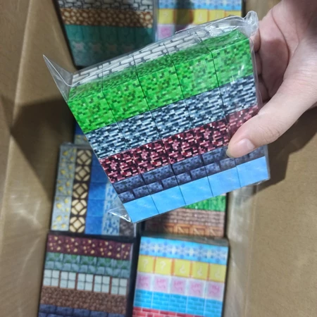 2 a 100pcs adsorbable blocos de construção magnéticos brinquedos educativos