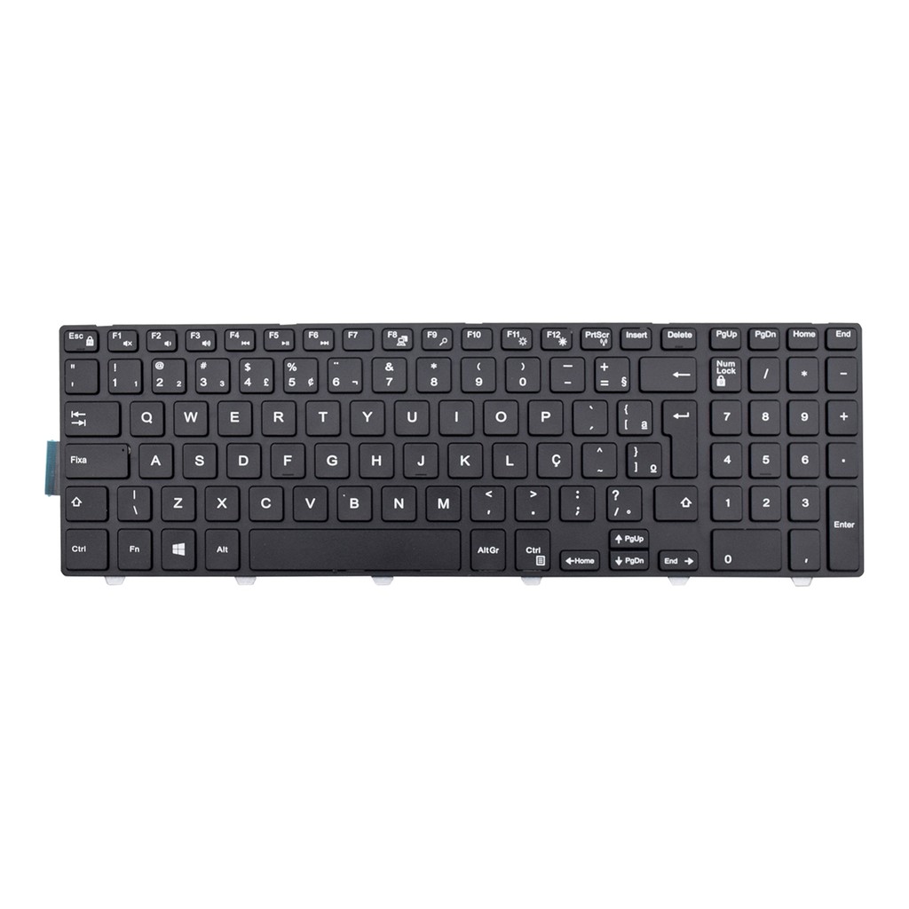 Teclado para Notebook Dell Inspiron 15 3000 | Preto ABNT2