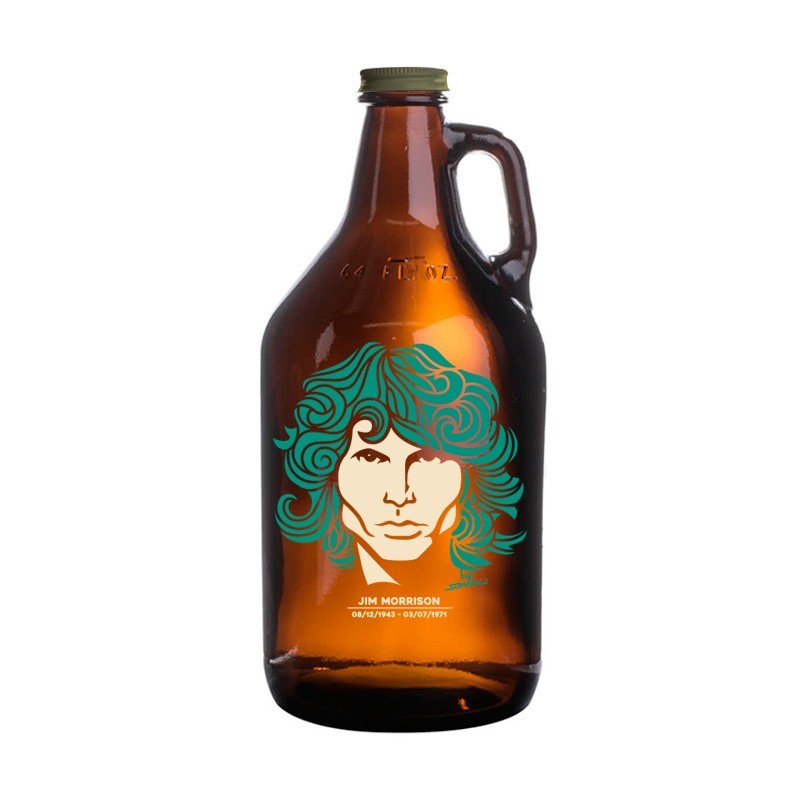 Garrafa Garrafão Growler Americano de Vidro 1,89L - Twenty Seven's ...