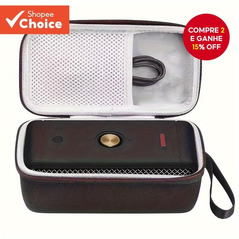Caixa De Armazenamento De Áudio Portátil , Proteção De Som À Prova De Choque E Queda , Saco De Alto-Falante Rígido EVA A