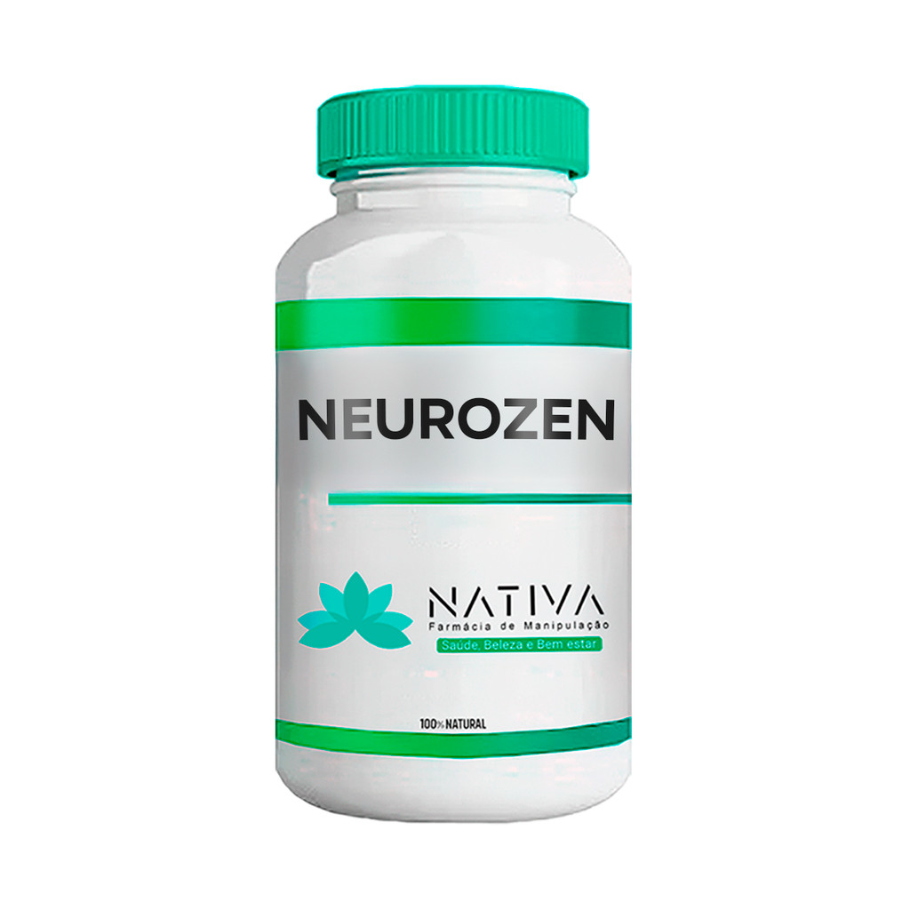 Neurozen 250mg 60 Cápsulas Suplemento Cuidados Memória | Shopee Brasil