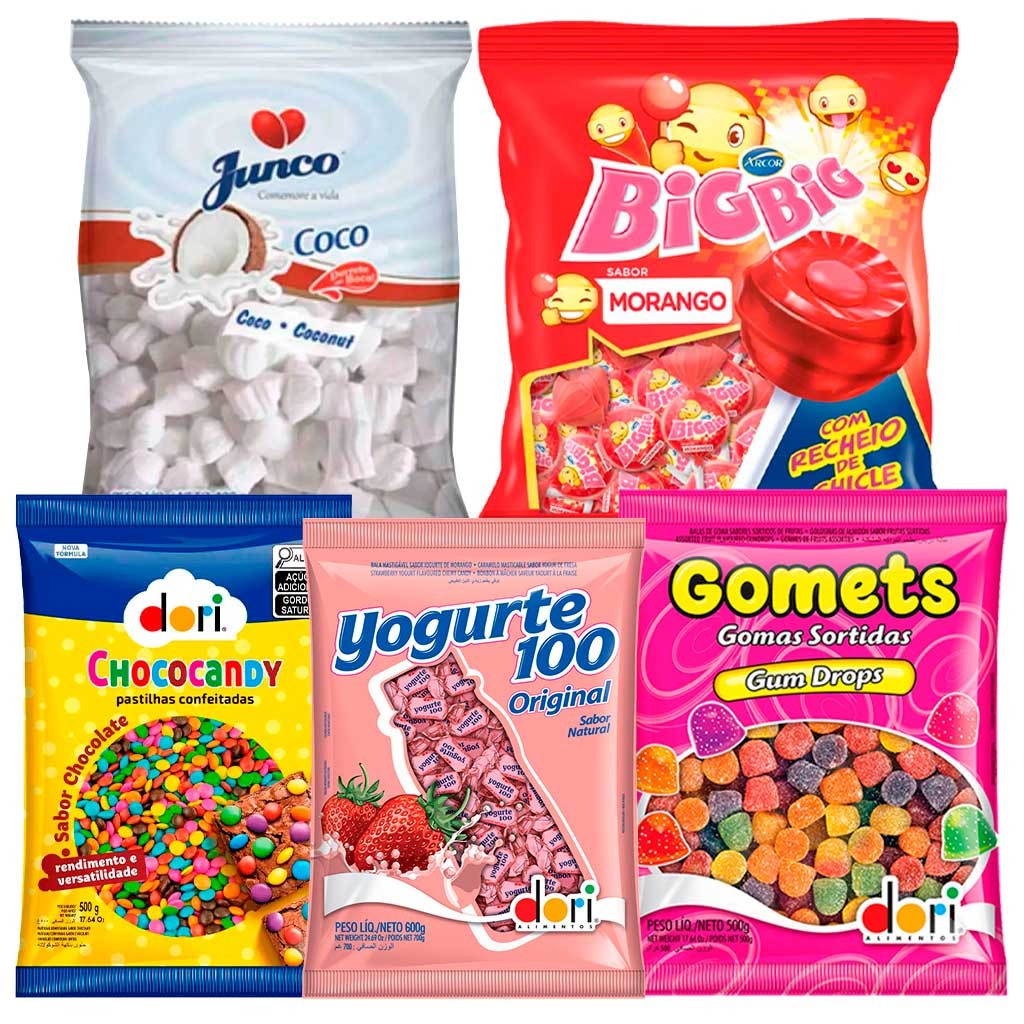 Kit Festa - Doces Sortidos | Shopee Brasil