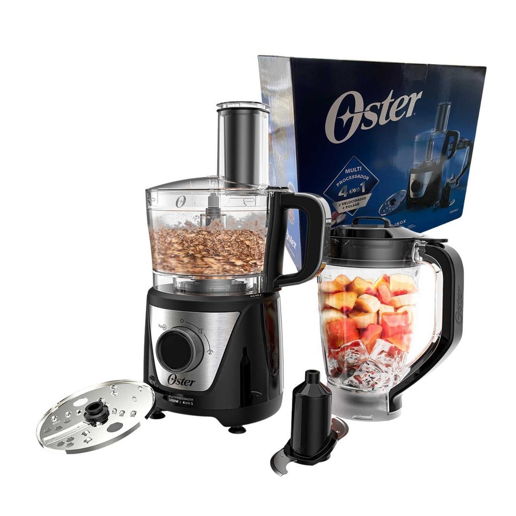 Kit Processador Completo Cortador Triturador Liquidificador Alimentos ...