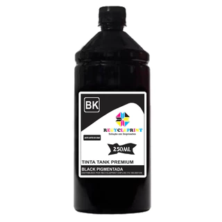 250ml Tinta Black Pigmentada Compatível Epson L4150 L4260