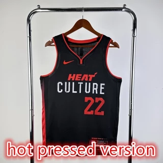 Camisa nba Versão Prensada A Quente Miami Heat # 22 De Basquetebol Mordomo 2024