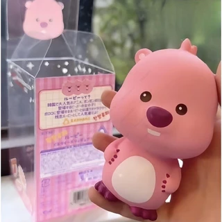 Brinquedo de alívio de estresse Spuishy Little Beaver Loopy, brinquedo de boneca de recuperação lenta relaxante, brinquedos criativos de decoração de mesa de escritório de desenho animado, música de pitada de descompressão loopy allaccess