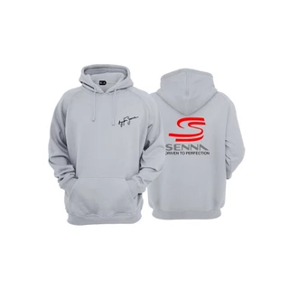 Blusa Moletom Ayrton Senna Piloto Formula 1 Agasalho de Frio Masculino F1 envio imediato