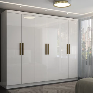 Guarda-Roupa Casal Odisseia 6 Portas 2 Gavetas