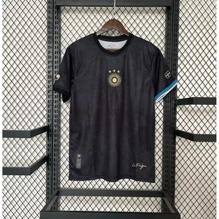 Emissão Do Ventilador | 23/24/25 Argentina Edição Especial S-XXL Camisa Preta De Futebol