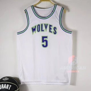 Camisa Masculina De Basquete Minnesota Jersey Camiseta regata Anthony Edwards Branca