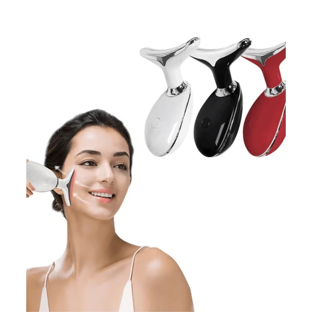 Massageadores Faciais Para Pescoço Rosto Com Luz e Sem Luz Antirrugas ...