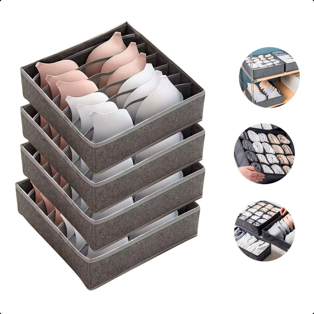 Kit Colmeia Organizador Gaveta Porta Sutia Roupa Intima Multiuso ...