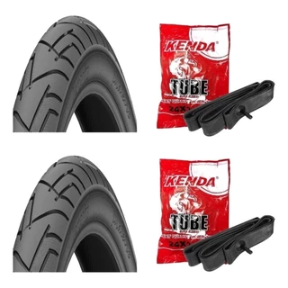 Par Pneu Levorin Praieiro Aro 24x1.95 Balão Bike + 2 Câmara