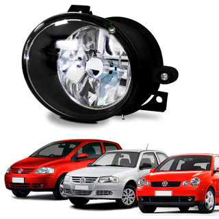 Farol Auxiliar Gol G4/Polo 2006 2007 2008 Fox 2003 2004 2005 2006 2007 2008 2009
