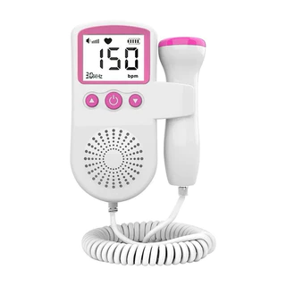 Monitor De Frequência Cardíaca Para Bebês Uso Doméstico Display De Gravidez Detector De Som Fetal Bebê -envio imediato em Oferta na Shopee