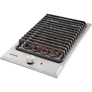 Cooktop Inox Barbecue Churrasqueira Com Grelha Suggar 220V