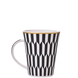 Caneca MUG Losango 370ml em Porcelana em Oferta na Shopee