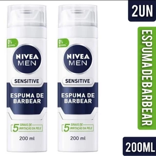 Espuma de Barbear Nivea Sensitive 200ml Promoção