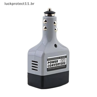 LTBR Conversor Móvel Para Carro Adaptador Inversor DC 12V/24V AC 220V Carregador De Energia + USB ~