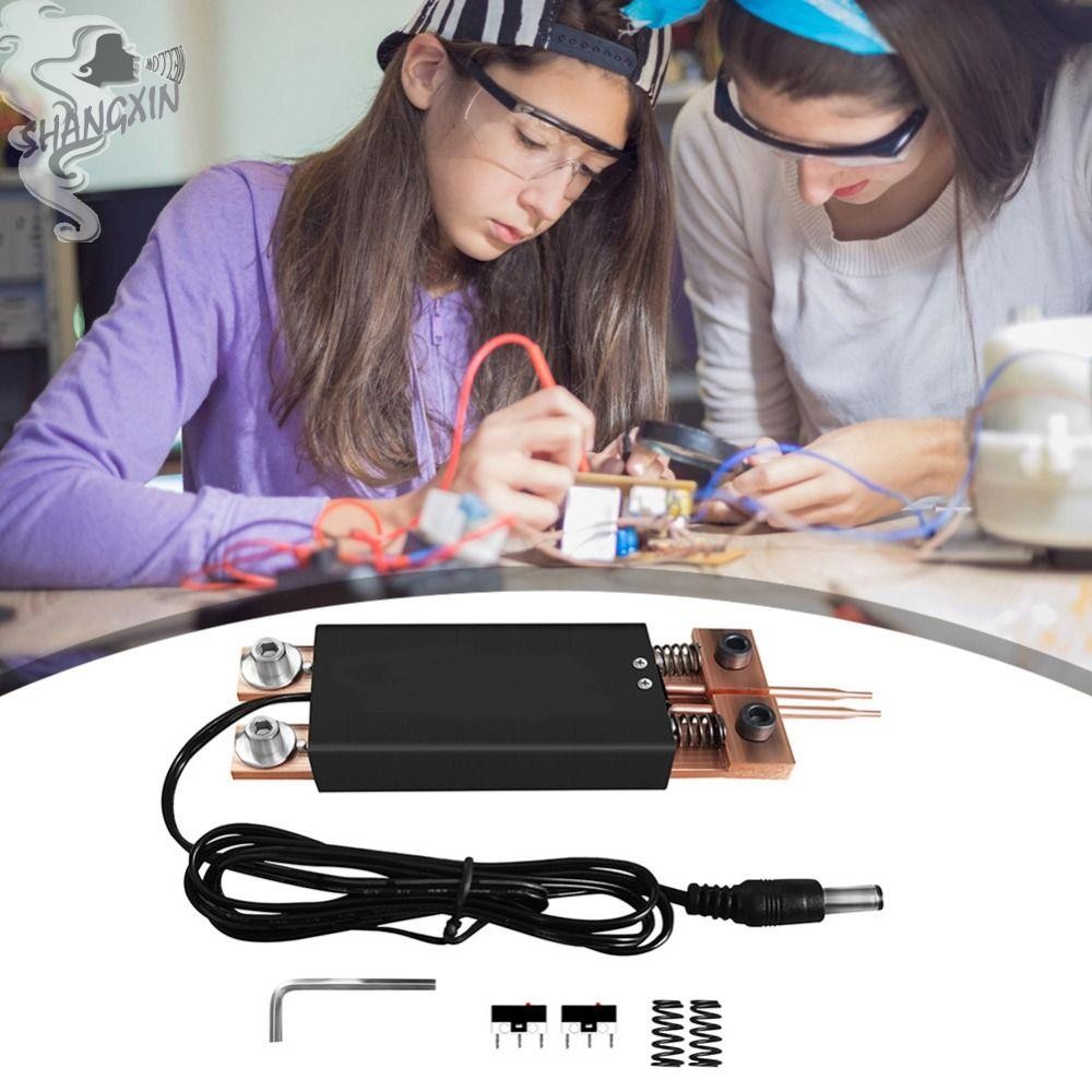 Caneta De Soldagem A Ponto SHANGXIN , Mini Soldador De Integrado De 4-12V , Solda De Liga De Com Gatilho De Bateria De Segurança 18650 | Conjunto De Ferramentas Acessórias Eletricista