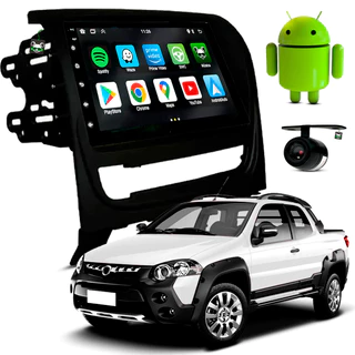 Kit Central Multimidia Android 7 Polegadas Strada 2012 2013 2014 2015 2016