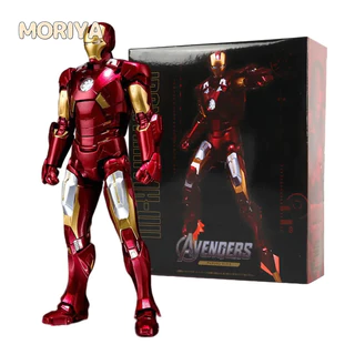 Marvel Homem De Ferro Action Figure Toy, Tony Stark Coleção Modelo, Presente de Aniversário,
