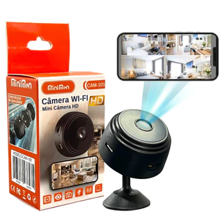 Mini Câmera de Segurança A9 Discreta HD de Alta Qualidade em Oferta na Shopee