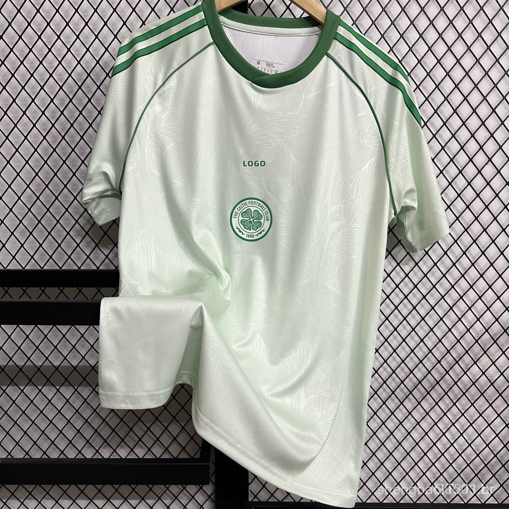 Camiseta Branca/Verde De Alta Qualidade S-2XL EEOH 4RJL