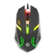 Mouse Gamer TGT GM25, Rainbow, 2400DPI, 4 Botoes, Preto, TGT-GM25-BL01