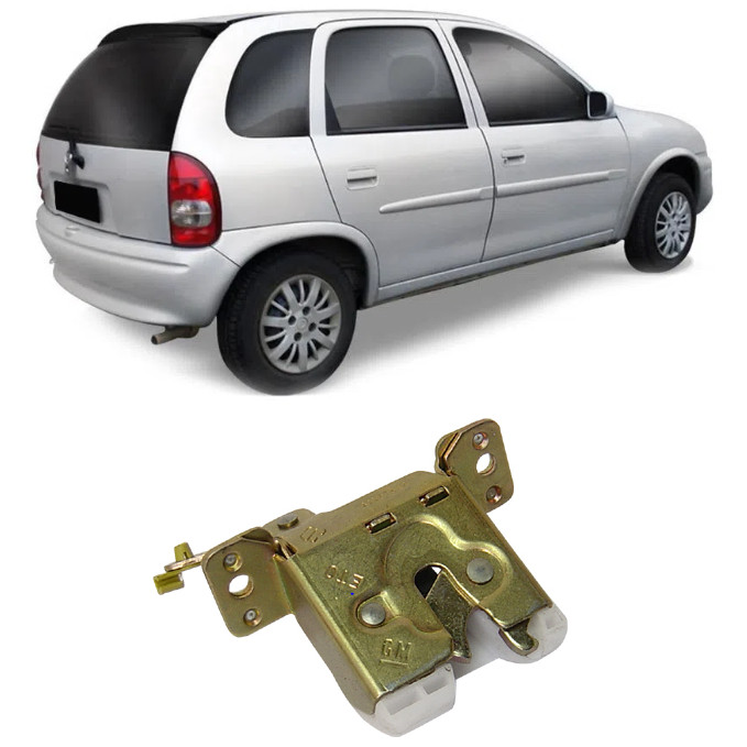 FECHADURA PORTA MALAS CORSA WIND HATCH 4PORTAS 1994 A 2002 | Shopee Brasil