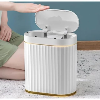 Lixeira Automática Recarregável com Sensor 7 Litros