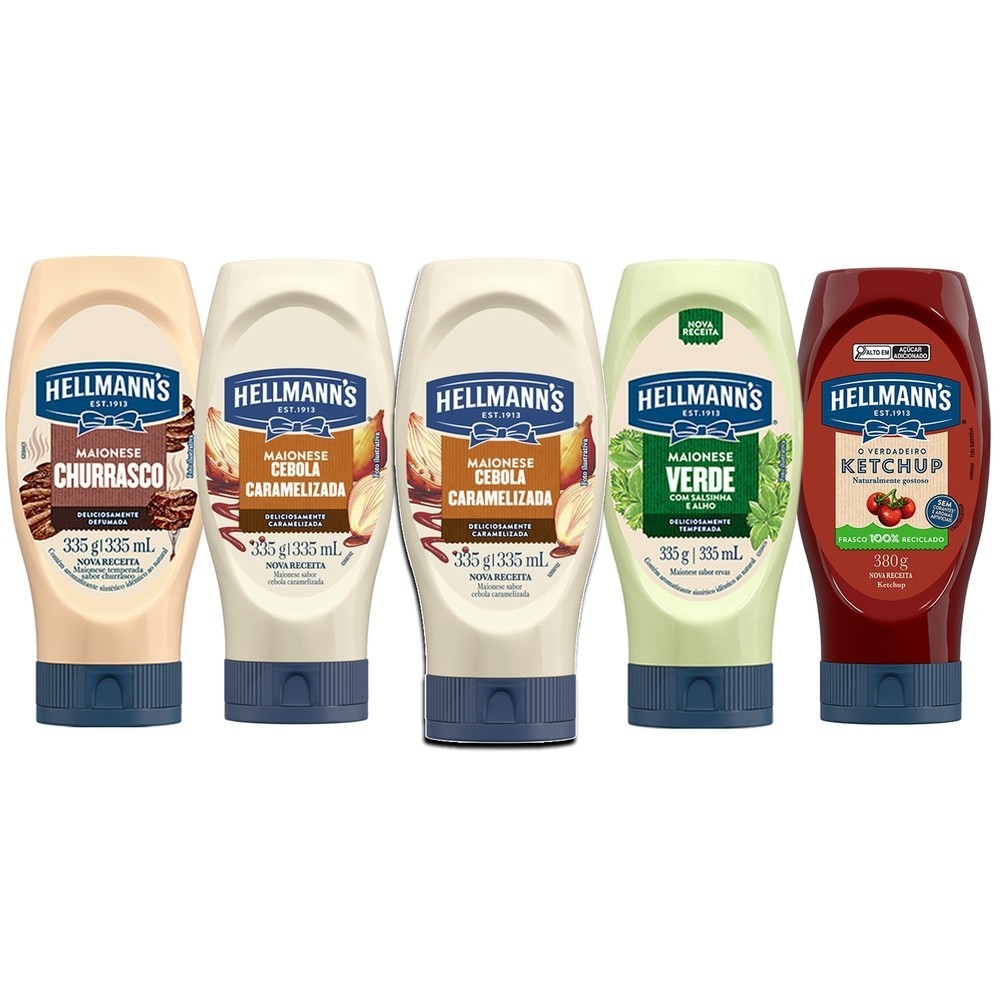 Kit 2 Maioneses Cebola Caramelizada + 1 Maionese Verde Ervas + 1 ...