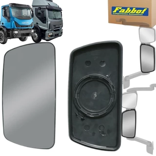 Vidro Espelho Retrovisor Compatível Iveco Tector / Cursor com Base LD / LE sem Desembaçador (504197878) em Oferta na Shopee