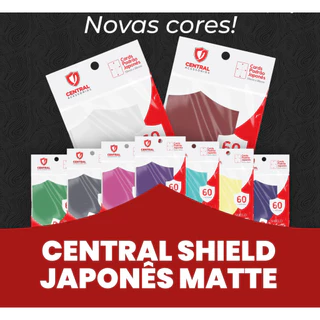 60 Sleeve Central Shield Mini Matte - Yugioh