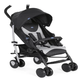 Carrinho De Bebê De Paseio Chicco Echo Stone Com Chassi De Cor Preto