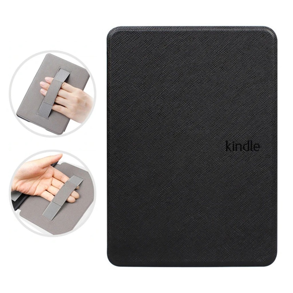 Capa Couro Sintético Com Alça Para Kindle Paperwhite m2l3ek